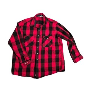 Field & Stream 2XLT Plaid Flannel Shacket Shirt Jacket Tall Fall Outdoor Wear